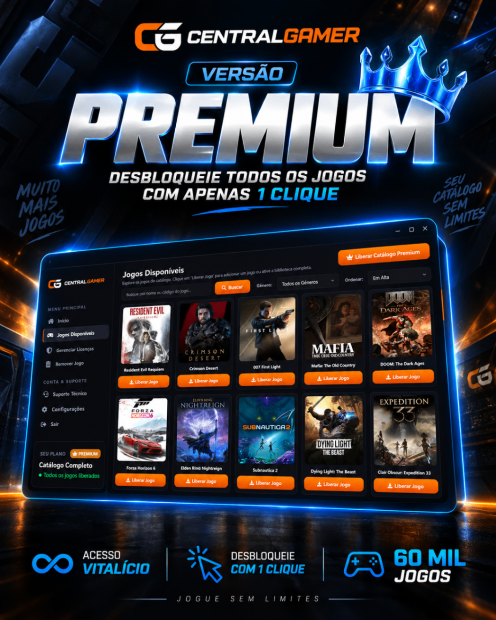 CentralGamer - Premium