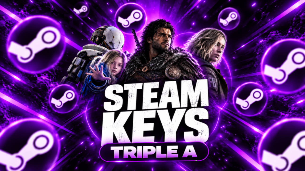 🔑🔥 STEAM KEY ALEATÓRIA TRIPLE A
