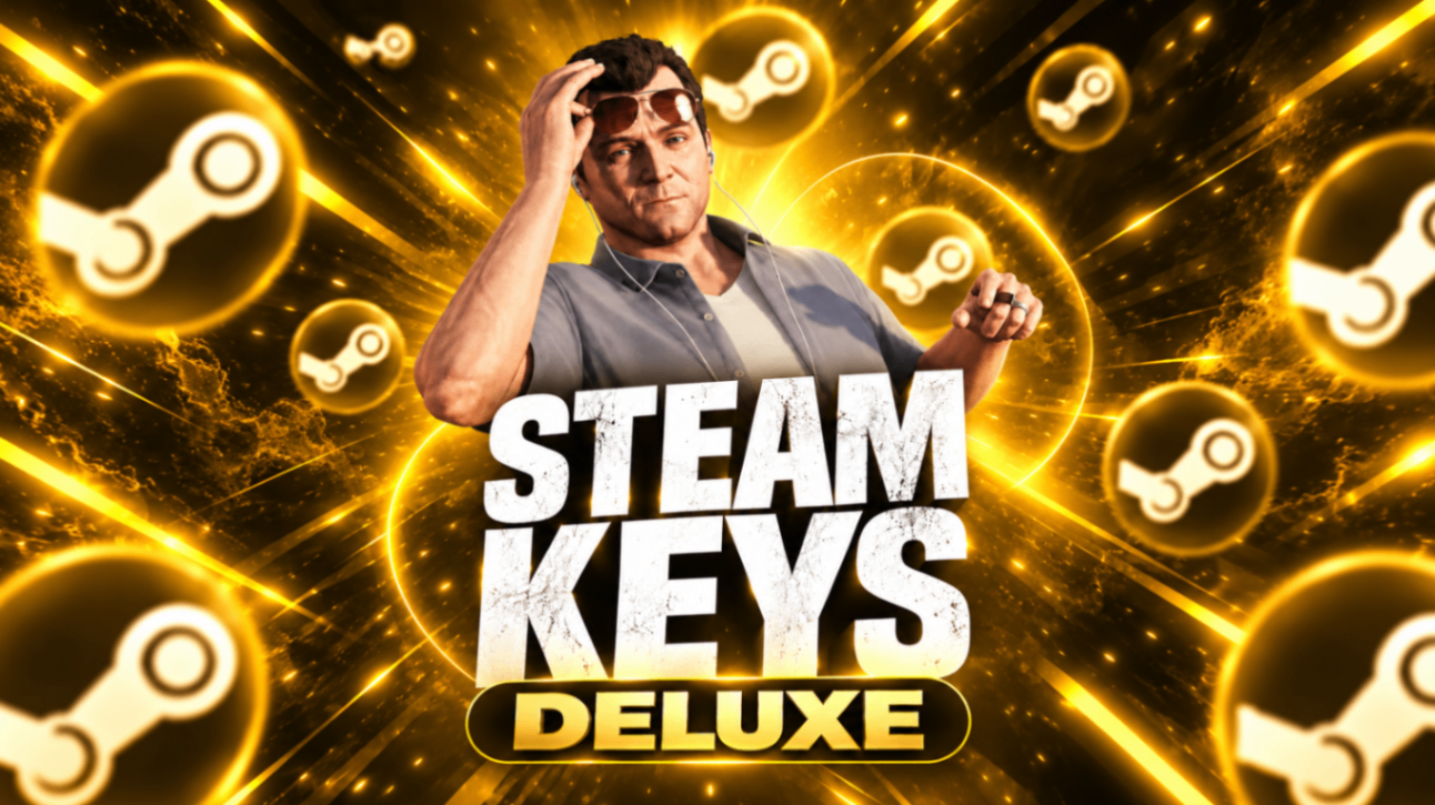 🔑👑 STEAM KEY ALEATÓRIA DELUXE