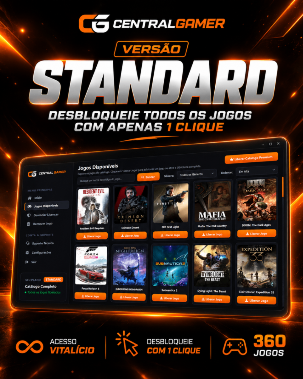 CentralGamer - Standard