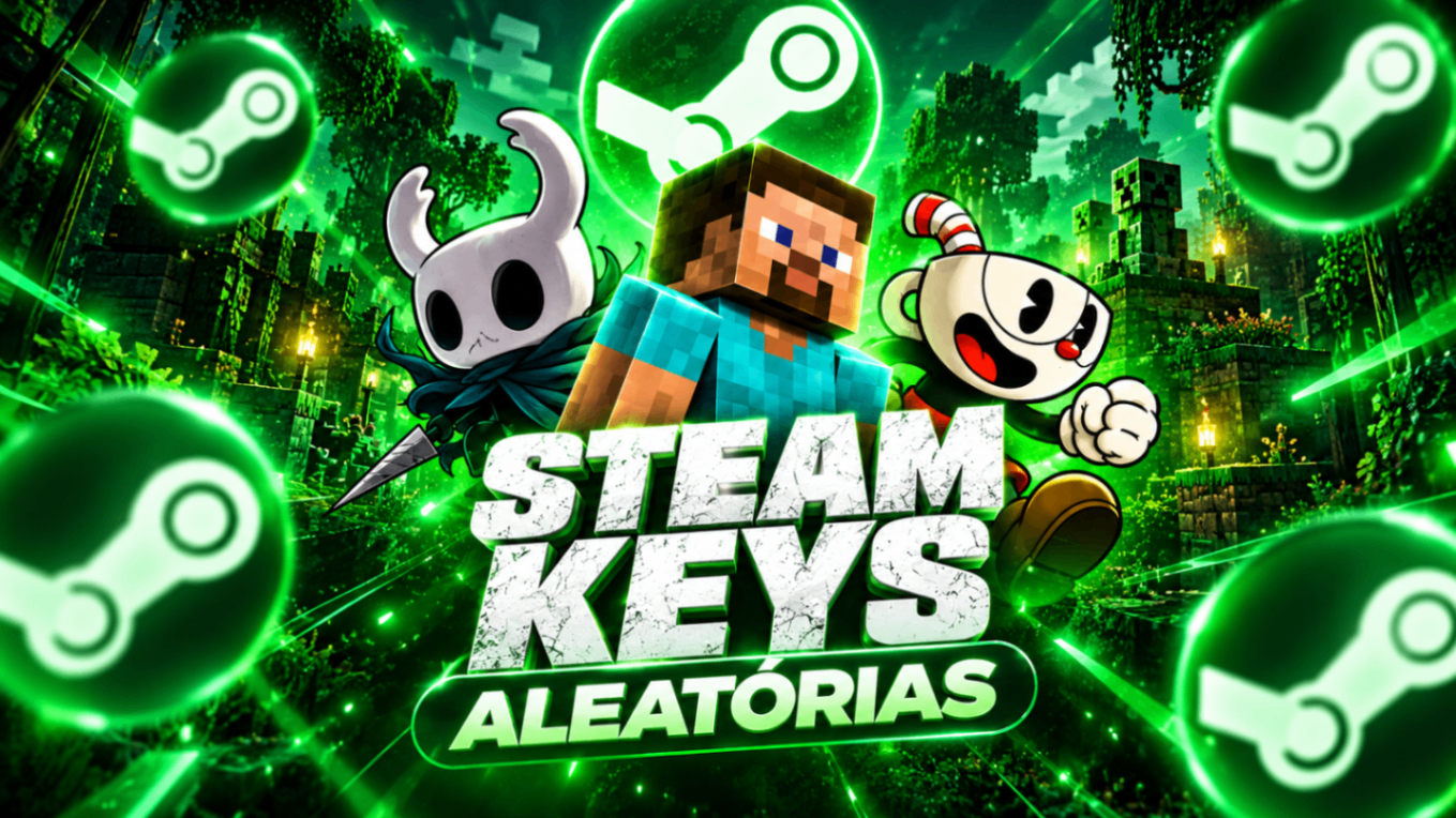 🔑🔀 STEAM KEY ALEATÓRIA (CATEGORIA ALEATÓRIA)