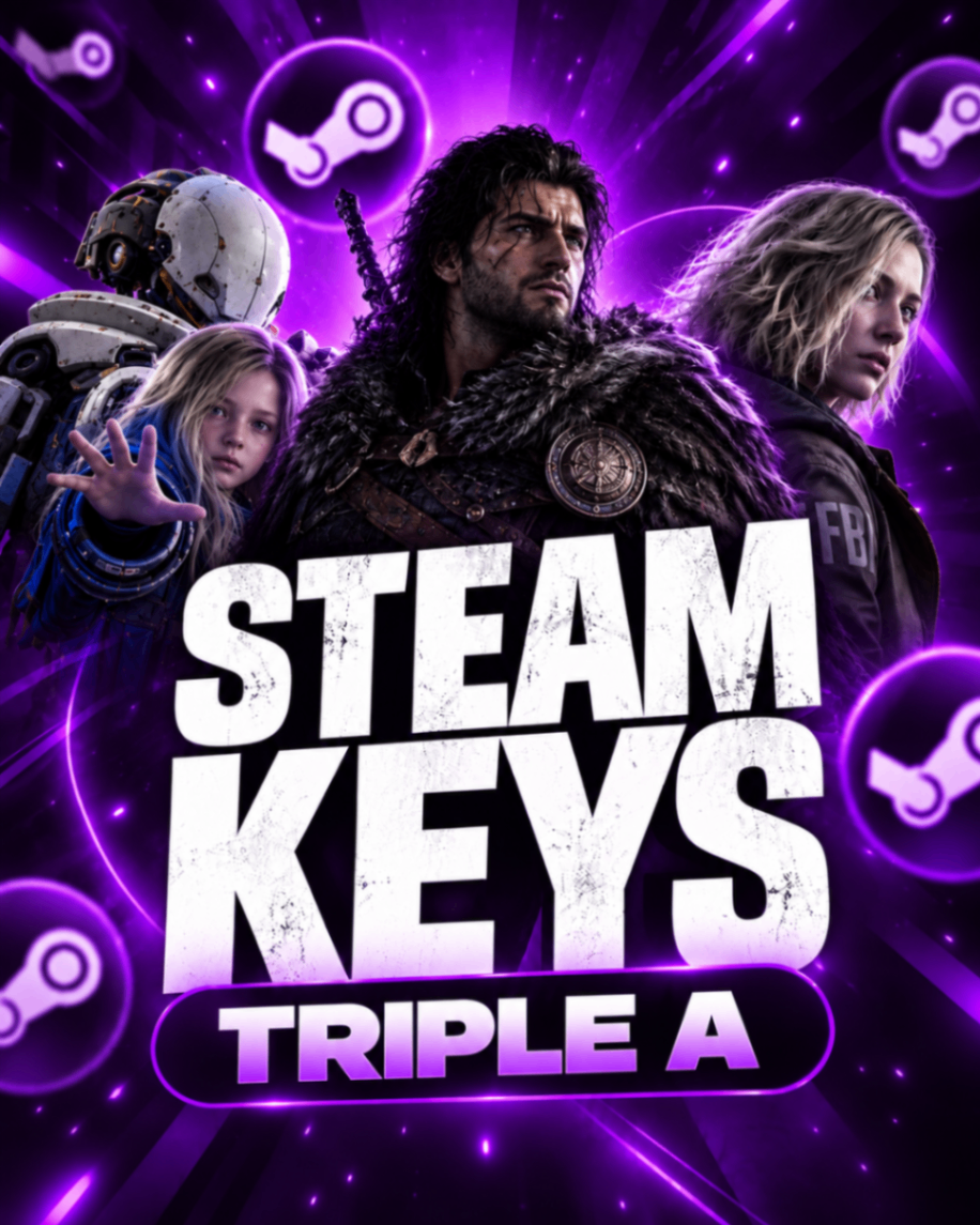 🔑🔥 STEAM KEY ALEATÓRIA TRIPLE A